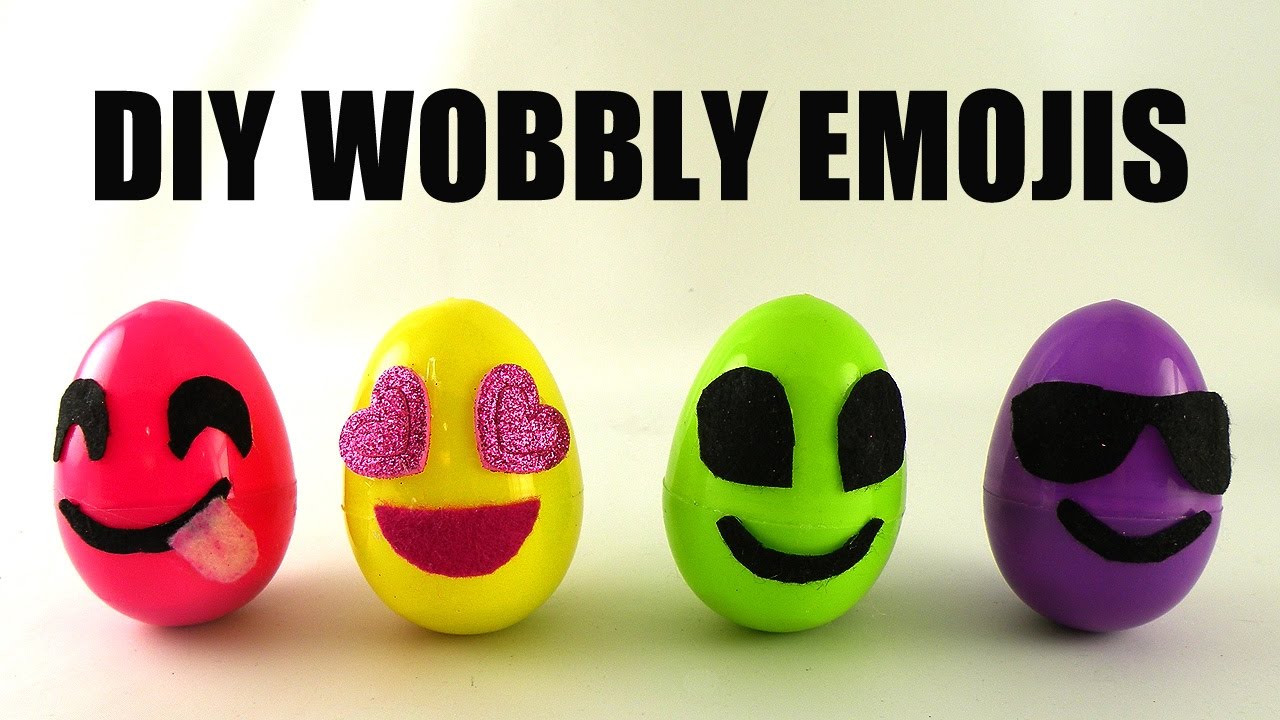 DIY Wobby Emojis