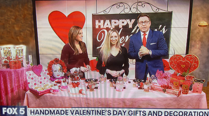 Gina Tepper's DIY Valentine's Day Gifts and Decorations on FOX 5 DC TV