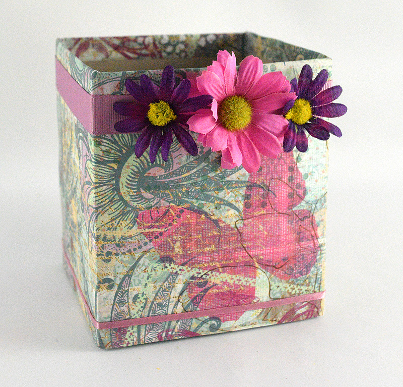 DIY Tissue Box Organizer