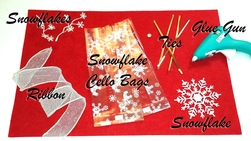 Snowflake Cellophane Bag Materials
