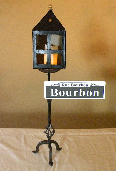 DIY Bourbon Street Sign