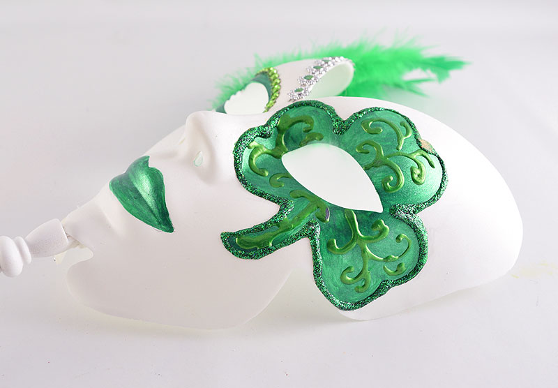 St. Patrick's Day Decoration Mask
