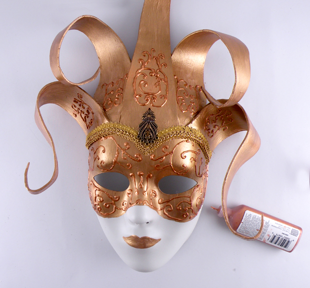 DIY Mardi Gras Mask