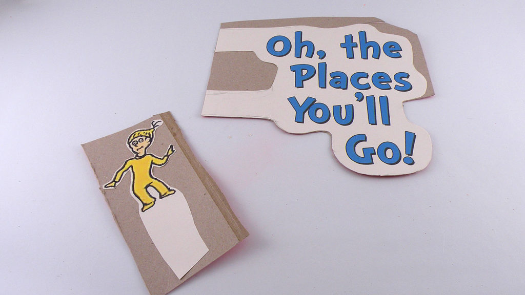Print Oh The Places You'll Go Text