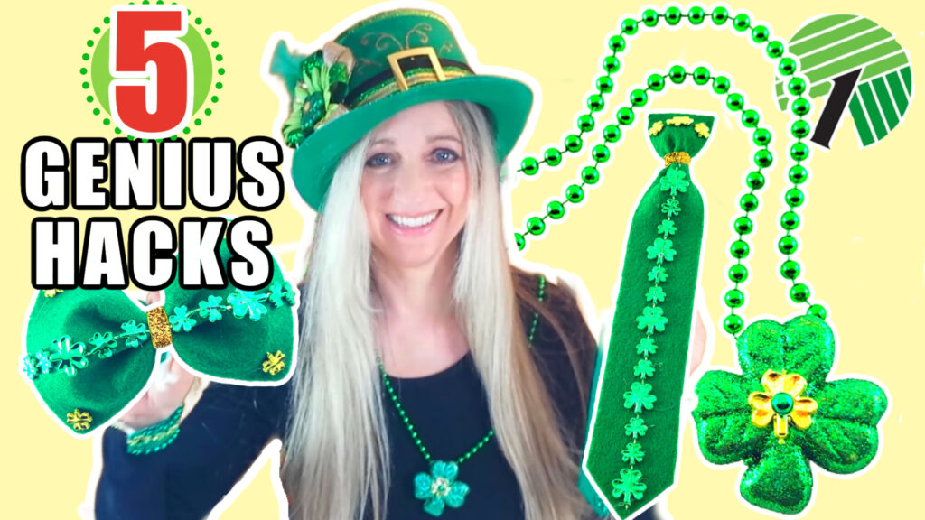 Boutique style St. Patrick's Day DIY wearables.
