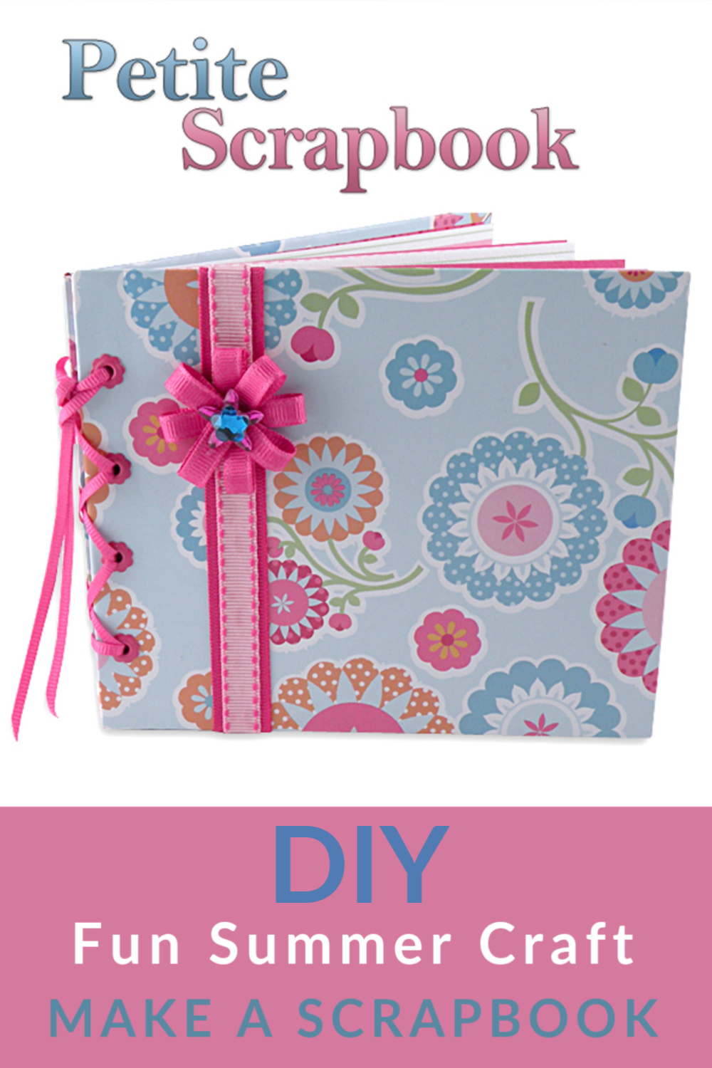 DIY Mini Scrapbook Tutorial (StepbyStep Instructions)