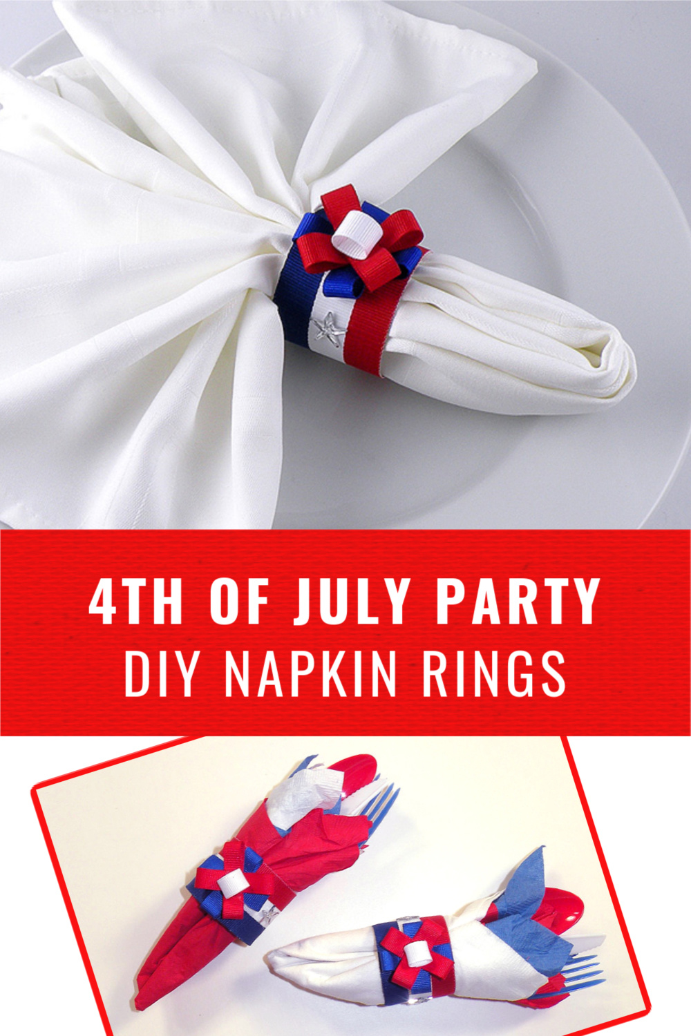 4th of July Napkin Rings