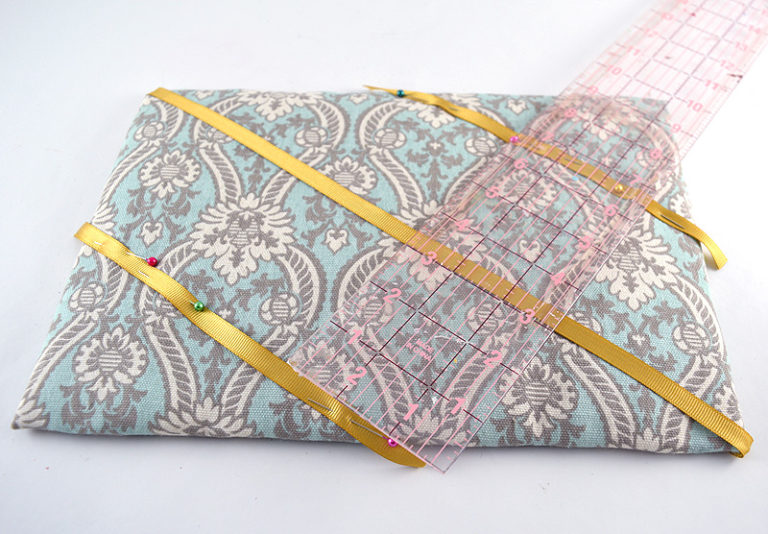 Easy to Make DIY Fabric Bulletin Board Gina Tepper