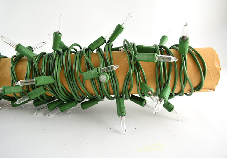 How to Store Christmas Lights TangleFree (No More Detangling)