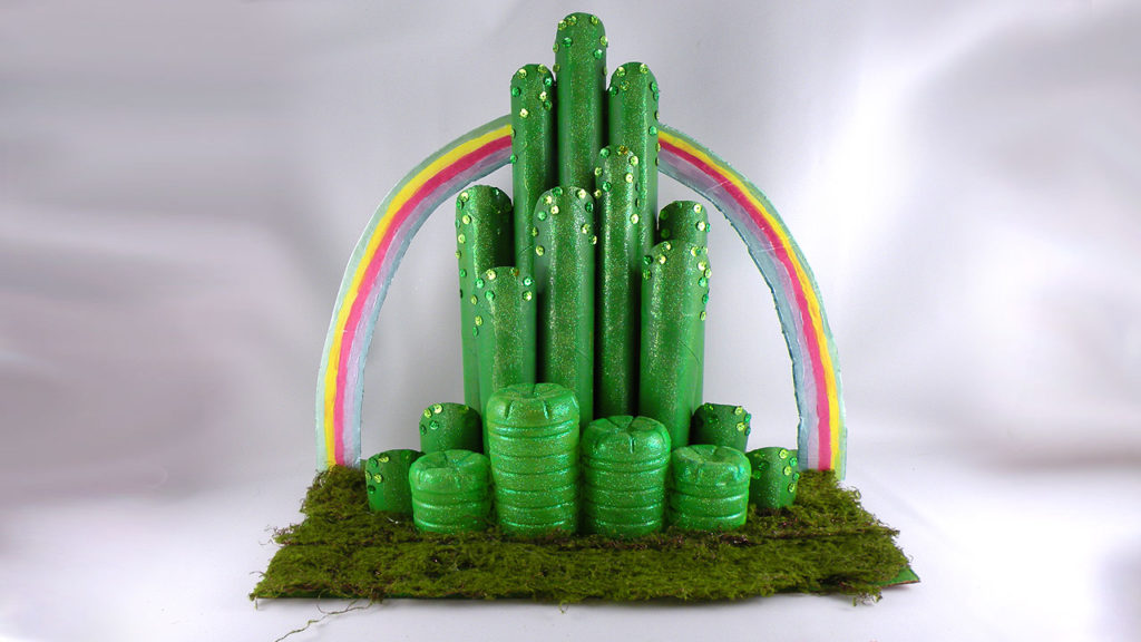 DIY Emerald City (Wizard of Oz Decorations)