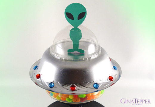 DIY Alien Candy Container