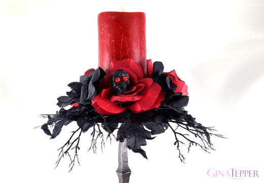 DIY Halloween Candle Ring