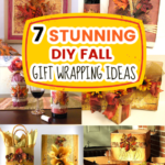 Step by step tutorial to make 7 stunning DIY Fall Gift Wrapping Ideas.